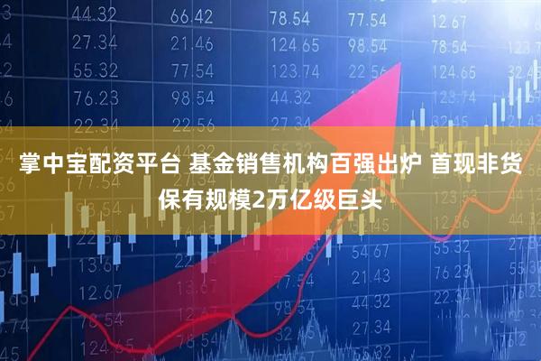 掌中宝配资平台 基金销售机构百强出炉 首现非货保有规模2万亿级巨头